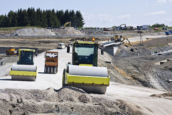 Limited-access highway and bridge construction