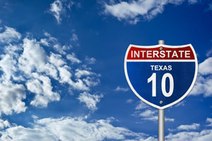 Interstate Highway Sign